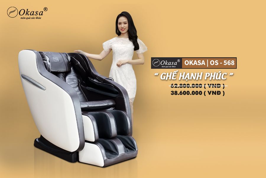 Ghế massage toàn thân giúp cơ thể phục hồi năng lượng