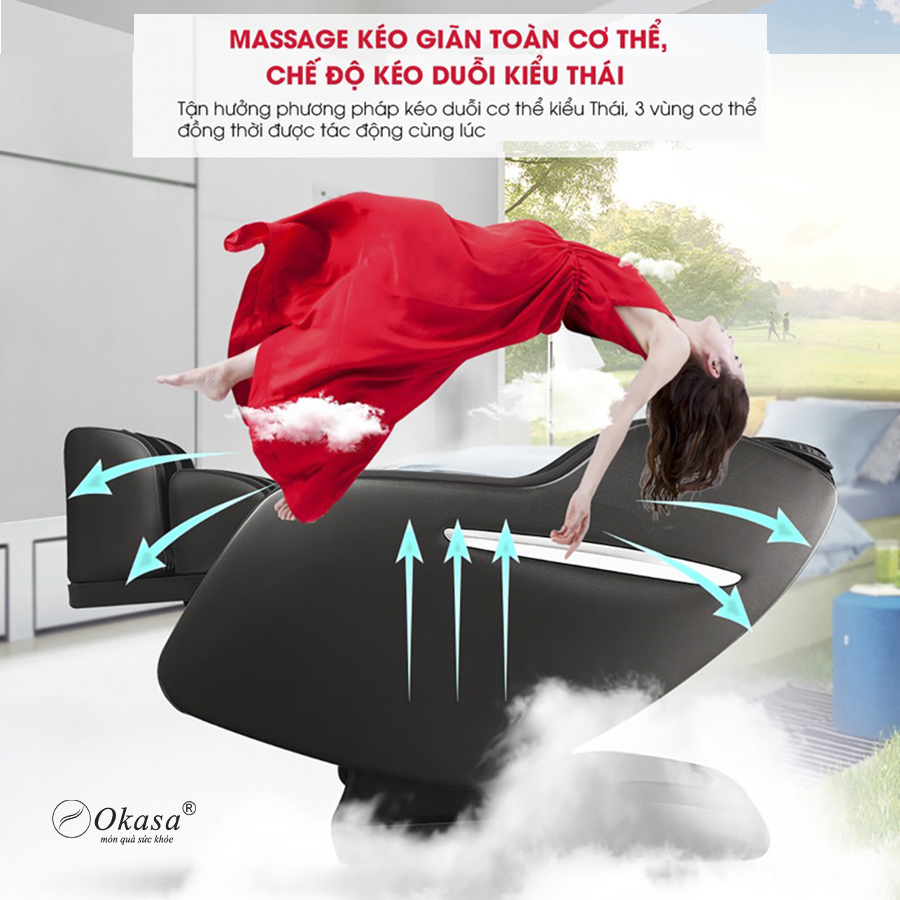 Hiểu về ghế massage Zero Gravity